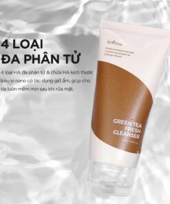 4 loại phân tử Isntree Green Tea Fresh Cleanser