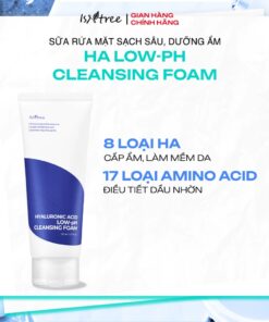 Isntree Hyaluronic Acid Low-PH Cleansing Foam