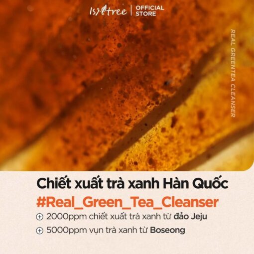 Chiết xuất trà xanh Isntree Green Tea Fresh Cleanser 120ml