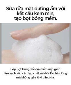 Sữa rửa mặt dưỡng ẩm Isntree Hyaluronic Acid Low-PH Cleansing Foam 150ml