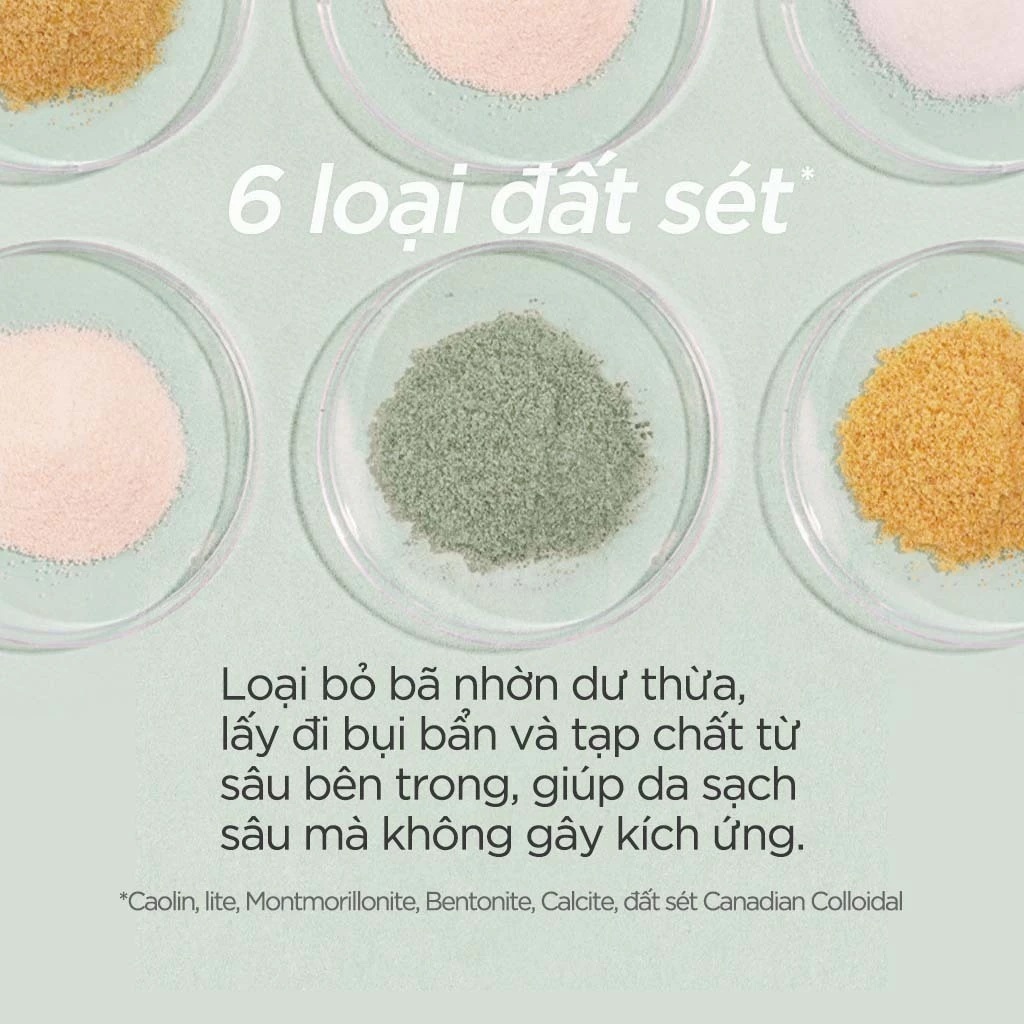 6 loại đất sét Isntree Mugwort Calming Clay Mask