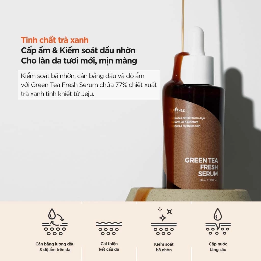 Isntree Green Tea Fresh Serum 50ml