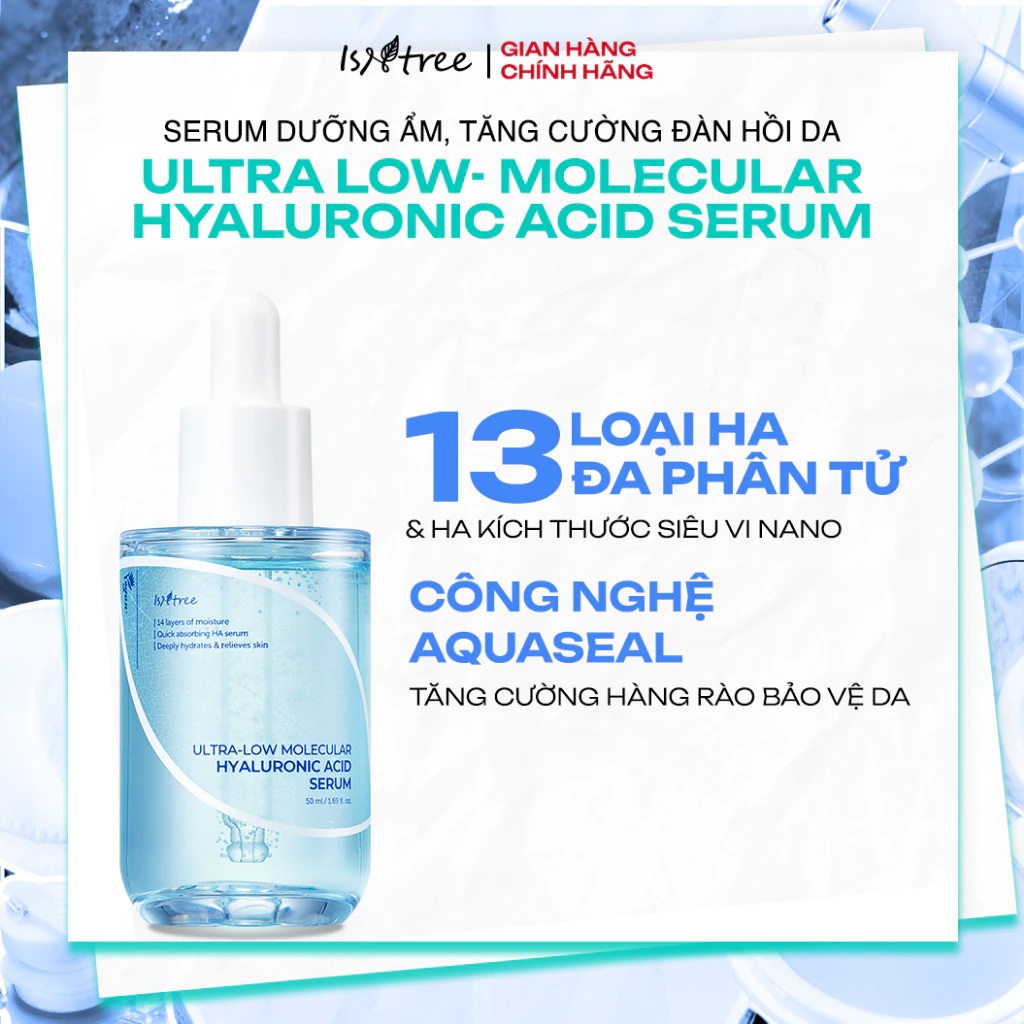 Isntree Ultra-low Molecular Hyaluronic Acid Serum