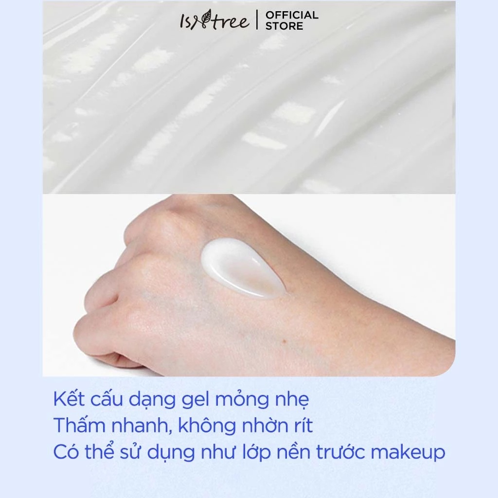 Kết cấu Isntree Hyaluronic Acid Aqua Gel Cream