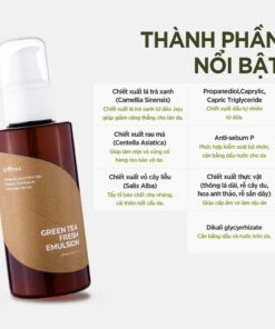 Sữa dưỡng Isntree Green Tea Fresh Emulsion 120ml
